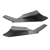 17-23 Tesla Model 3 Rear Bumper Lip Diffuser w/ Aprons 3PC - Matte Black