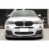 14-17 BMW F26 M-tech Type 2 Front Bumper Lip Underbody - Carbon Fiber