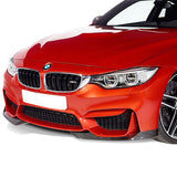 15-20 BMW F80 M3 F82 M4 AC Style Front Bumper Lip Spoiler - Carbon Fiber