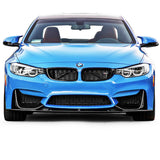 15-20 BMW F80 M3 F82 M4 Front Bumper Lip PP with Glossy Black