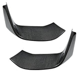 14-19 F82 F80 M3 M4 Carbon Fiber Front Side Splitters + PP Bottom Lip Spoiler