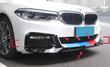 17- BMW G30 M SPORT M-TECH Front Bumper Lip Splitter M Performance Style