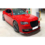 17-20 Chrysler 300 Front Bumper Lip Spoiler PP - Gloss Black