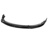 15-20 Dodge Charger SRT Front Bumper Lip Spoiler 4PC V2 Style - Gloss Black