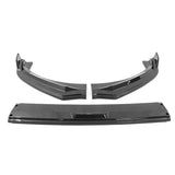 21-23 Ford Mustang Mach-E IK Front Bumper Lip - PP Carbon Fiber Print 3PCS