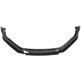 21-22 Honda Accord IK V2 Front Bumper Lip Spoiler Kit - Gloss Black PP 4PCS