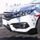 16-18 Honda Civic 10th Gen Type R Style Front Bumper Lip - PU