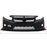 17-21 Honda Civic Hatchback 5Dr Sport IK V3 Style Front Bumper Lip - PU