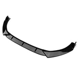 21-22 Kia Optima K5 Front Bumper Lip Lower Chin Spoiler - Gloss Black PP 3PC