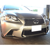 13-15 Lexus F Sport GS350 450 Sk Front Bumper Lip Spoiler - PP