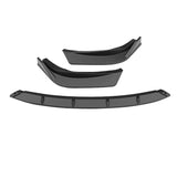 14-16 Lexus IS F Sport 3PCS Front Bumper Lip - Matte Black