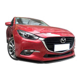 14-17 Mazda 3 V1 Style Front Bumper Lip - PP