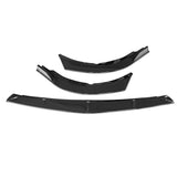 21-22 Toyota Camry LE Front Bumper Lip Spoiler PP 3PCS Gloss Black