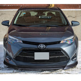 17-18 Toyota Corolla GT Front Bumper Lip Chin Spoiler - PU