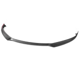 17-19 Tesla S IK Style Front Bumper Lip - Matte Carbon Fiber