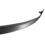 17-19 Tesla S IK Style Front Bumper Lip - Matte Carbon Fiber