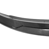 20-21 Tesla Y Front Bumper Lip Spoiler Real Carbon Fiber - CF