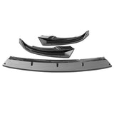 20-21 Tesla Y Front Bumper Lip Spoiler 3PCS PP Carbon Fiber Print