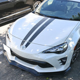 17-18 Toyota 86 FRS GT Front Bumper Lip Spoiler - PU