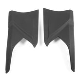 16-20 Honda Civic Modulo Style Rear Bumper Lip Diffuser 2PC - Matte Black PP