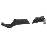 22- Honda Civic 4-Door MD Style Rear Bumper Lip Splitter - Matte Black PP