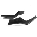 22- Honda Civic 4-Door MD Style Rear Bumper Lip Splitter - Matte Black PP