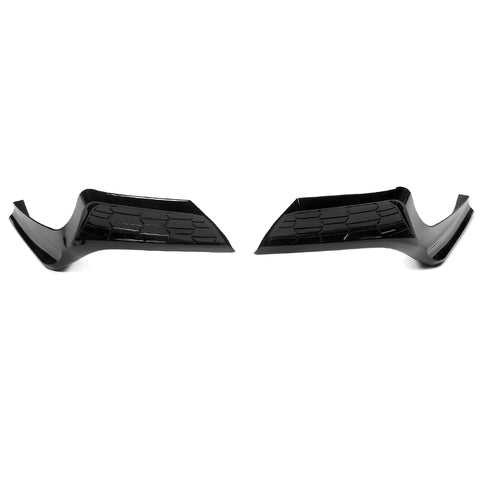 22- Honda Civic 4-Door MD Style Rear Bumper Lip Splitter - Gloss Black PP