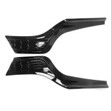 22- Honda Civic 4-Door MD Style Rear Bumper Lip Splitter - Gloss Black PP