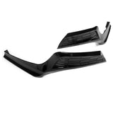 22- Honda Civic 4-Door MD Style Rear Bumper Lip Splitter - Gloss Black PP