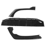 21-22 Kia K5 GT-Line Rear Bumper Lip Diffuser Spoiler - Gloss Black PP 3PCS