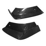 20-23 Chevy Corvette Stingray Rear Bumper Lip Diffuser Aprons - Carbon Fiber