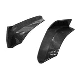 20-23 Chevy Corvette Stingray Rear Bumper Lip Diffuser Aprons - Carbon Fiber