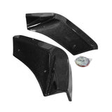 20-23 Chevy Corvette Stingray Rear Bumper Lip Diffuser Aprons - Carbon Fiber