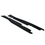 14-19 Chevy Corvette Z06 Style Pair Side Skirts Left Right Extension - ABS