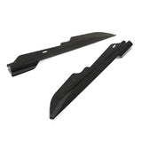 20-23 Chevy Corvette C8 IK Style Winglet Side Skirt Extension - Carbon Fiber