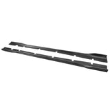 20-22 Dodge Charger SRT Widebody Side Skirts Extensions - Matte Black