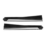 18-22 Honda Accord Side Skirt Extension Splitter Rocker Panel - Gloss Black