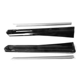 18-22 Honda Accord Side Skirt Extension Splitter Rocker Panel - Gloss Black