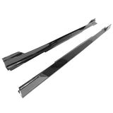 14-22 Infiniti Q50 IK Style Side Skirts Rocker Panel - PP Gloss Black 4PCS