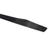 Universal 77.5 Inch Side Skirts Extension Flat Bottom Line Lip Carbon Fiber CF