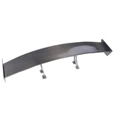 56 In V5 Universal Adjustable Downforce GT Trunk Spoiler Wing - Carbon Fiber CF