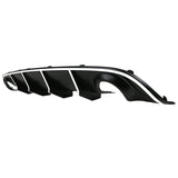 15-20 Dodge Charger SRT Quad Exhaust Rear Diffuser with Reflective Tape