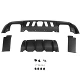 08-14 Dodge Challenger Front Bumper w/ Lip + Rear Bumper w/ V1 Diffuser + Hellcat Fender Flare