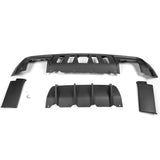 08-14 Dodge Challenger Front Bumper Rear Bumper (2015+ SRT Hellcat Style) + V4 Diffuser