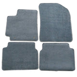 09-11 Toyota Corolla Floor Mats Carpet Front & Rear Gray 4PC - Nylon