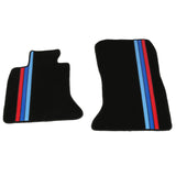 11-16 BMW F10 Front Rear OE Floor Mat M Color Stripe Premium Quality