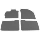 10-11 Toyota Prius Car Floor Mats Liner Front Rear Nylon Grey Carpet 4PC