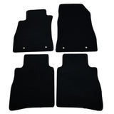 13-18 Nissan Sentra Floor Mats Carpet Front & Rear Black 4PC - Nylon