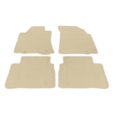 13-16 Nissan Altima Car Floor Mats Liner Front Rear Nylon Beige Carpets 4PC