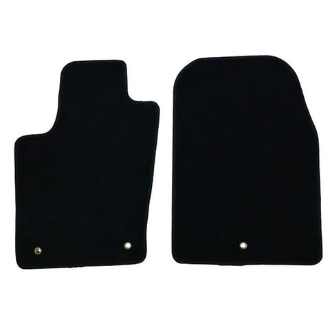 11-17 Dodge Durango Floor Mats Carpets 2PC Black Nylon